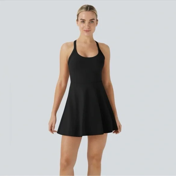 HALARA Women's Black Mini Dress - Picture 1 of 11